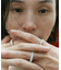 SMELLY so’　plump curved line ring