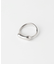 SMELLY so’　plump curved line ring
