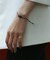SMELLY so’　flat surface pinky ring