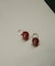 SMELLY so’　carnelian sphere pierce