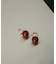SMELLY so’　carnelian sphere pierce