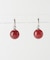 SMELLY so’　carnelian sphere pierce