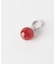SMELLY so’　carnelian sphere pierce