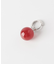 SMELLY so’　carnelian sphere pierce