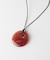 SMELLY so’　carnelian cord necklace