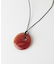 SMELLY so’　carnelian cord necklace