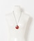 SMELLY so’　carnelian cord necklace
