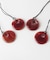 SMELLY so’　carnelian cord necklace