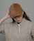 ベロアタッチバックロゴCAP