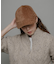 ベロアタッチバックロゴCAP