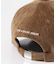 ベロアタッチバックロゴCAP