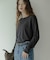 『UR TECH』蓄熱ベーシックロングTシャツ