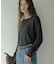 『UR TECH』蓄熱ベーシックロングTシャツ