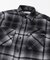 シャギーチェックダブルポケットシャツ