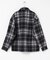 シャギーチェックダブルポケットシャツ
