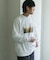 Grow Organic フォトプリントロングスリーブTシャツ