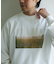 Grow Organic フォトプリントロングスリーブTシャツ