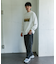 Grow Organic フォトプリントロングスリーブTシャツ