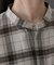 FORK&SPOON　ブラッシュドチェックシャツ