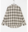 FORK&SPOON　ブラッシュドチェックシャツ