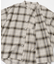 FORK&SPOON　ブラッシュドチェックシャツ