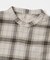 FORK&SPOON　ブラッシュドチェックシャツ