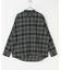 FORK&SPOON　ブラッシュドチェックシャツ
