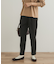 ツイルストレッチテーパードイージーパンツ