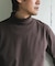 Grow Organic タートルネックTシャツ