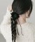 ベロアリボンヘアカフ
