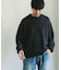 メランジシャギー クルーネックニット