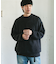 メランジシャギー クルーネックニット