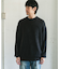 メランジシャギー クルーネックニット