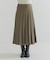 ラッププリーツスカート