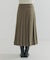 ラッププリーツスカート