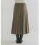 ラッププリーツスカート