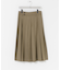 ラッププリーツスカート