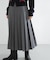 ラッププリーツスカート