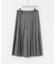 ラッププリーツスカート