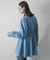 ウエストタックチュニックシャツ