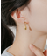 ステンレスドロップメタルピアス