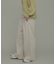 裏起毛イージーワイドパンツ