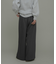 裏起毛イージーワイドパンツ