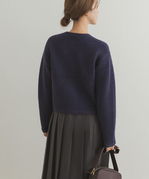 新品タグ付き　ノーカラーニットカーディガン　アーバンリサーチドアーズ かぐれ ノーカラーニットカーディガン｜アーバンリサーチの通販｜&mall