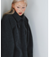 ステンカラーコクーンロングコート