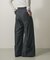 ワイドターンバックパンツ