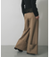 ワイドターンバックパンツ