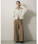 ワイドターンバックパンツ
