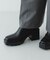 『WEB限定』　厚底スクエアブーツ