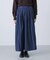 デニムタックワイドパンツ